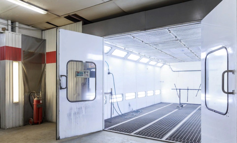 автомобильная покрасочная камера в техцентре
