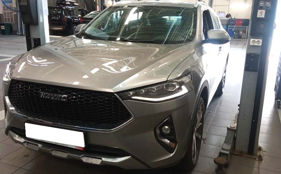 haval f7x в автосервисе