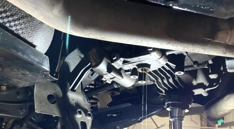 замена масла в муфте Халдекс Хавал Дарго