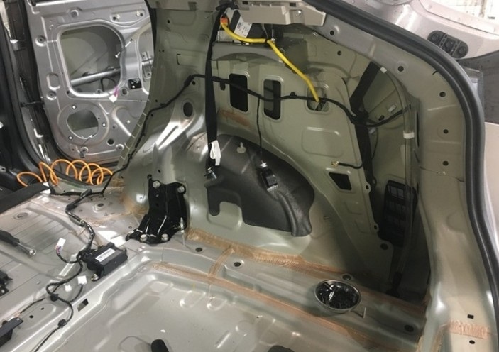 Ремонт задней части кузова