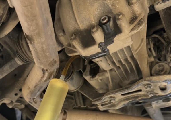 замена масла в раздатке Хавал Дарго