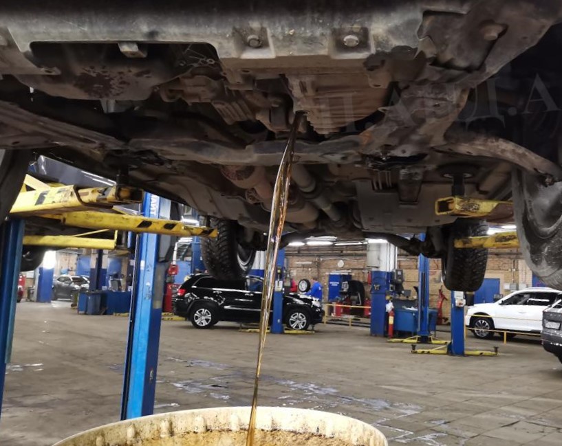 замена масла робота Хавал Дарго