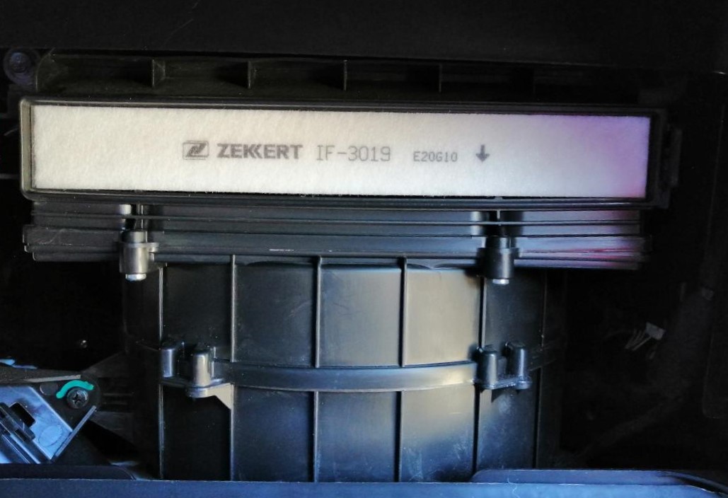 Замена салонного фильтра  Haval F7x