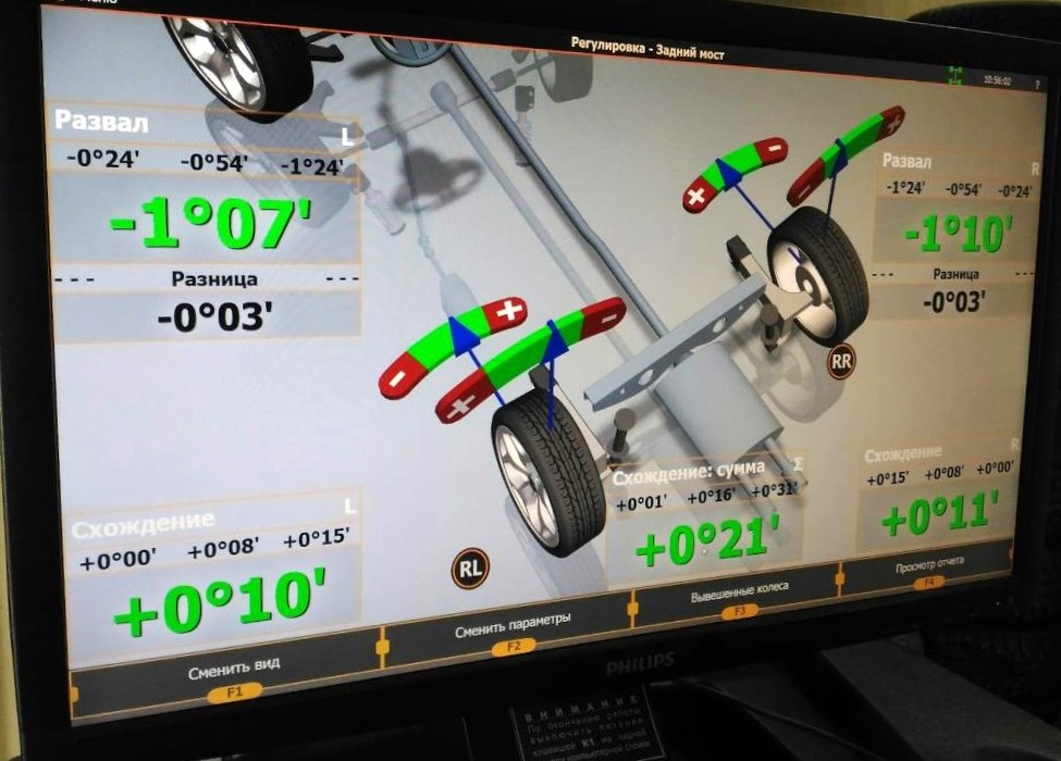 сход-развал Хавал Н6