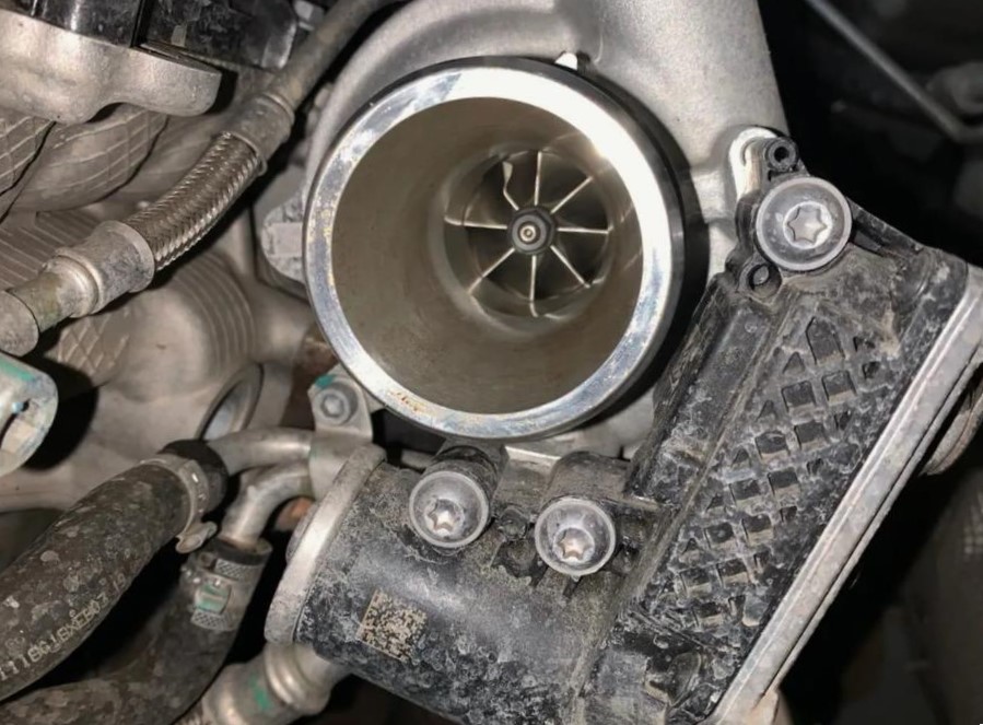 замена турбины haval f7