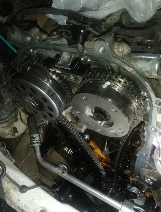 Замена цепи ГРМ Haval F7