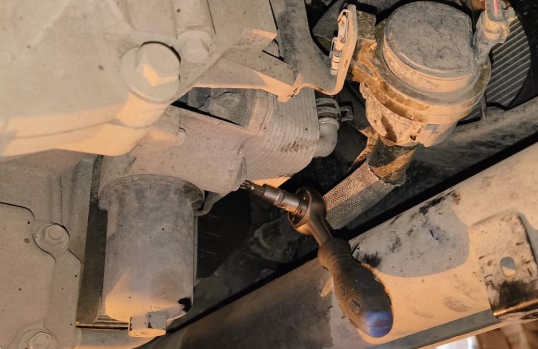 замена масла в роботе ф7х