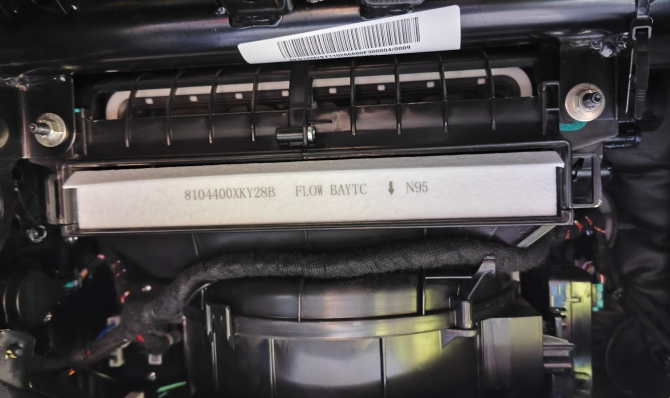 Замена салонного фильтра Haval Jolion