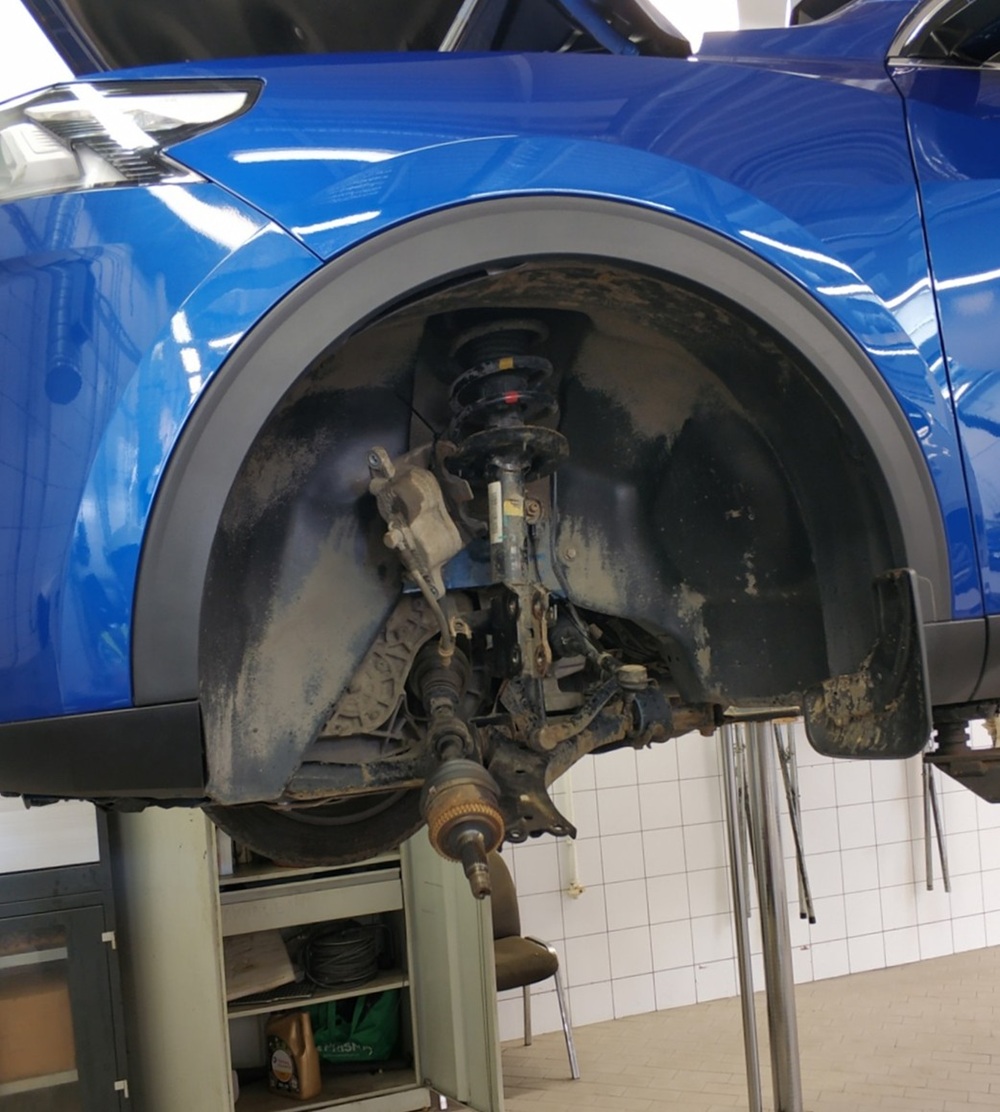 Замена ступичного подшипника Haval F7