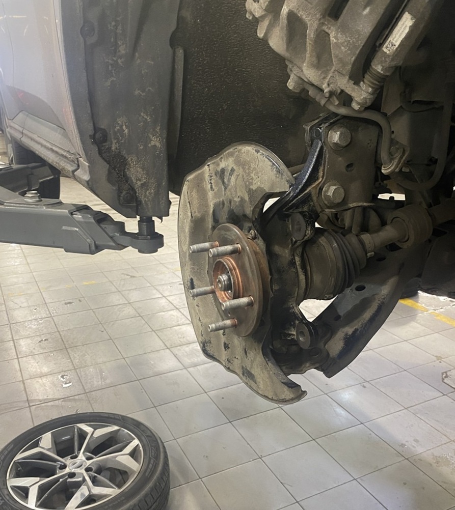 Замена ступицы Haval F7