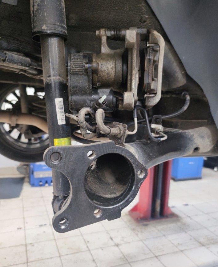 Замена ступицы Haval Jolion на задней оси