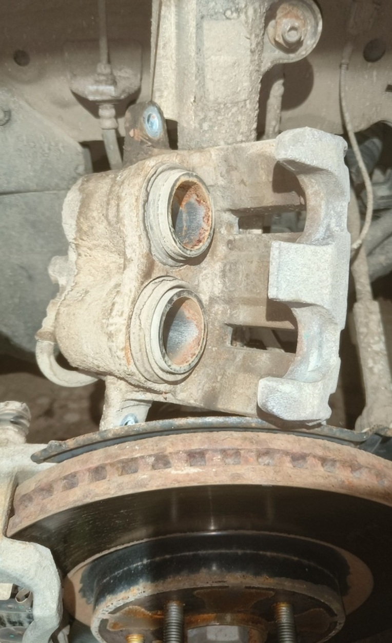 Замена суппорта Haval F7