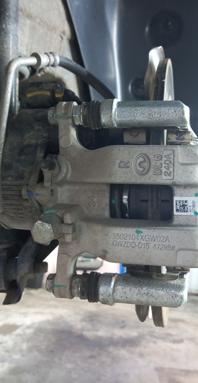 Замена суппорта Haval Jolion