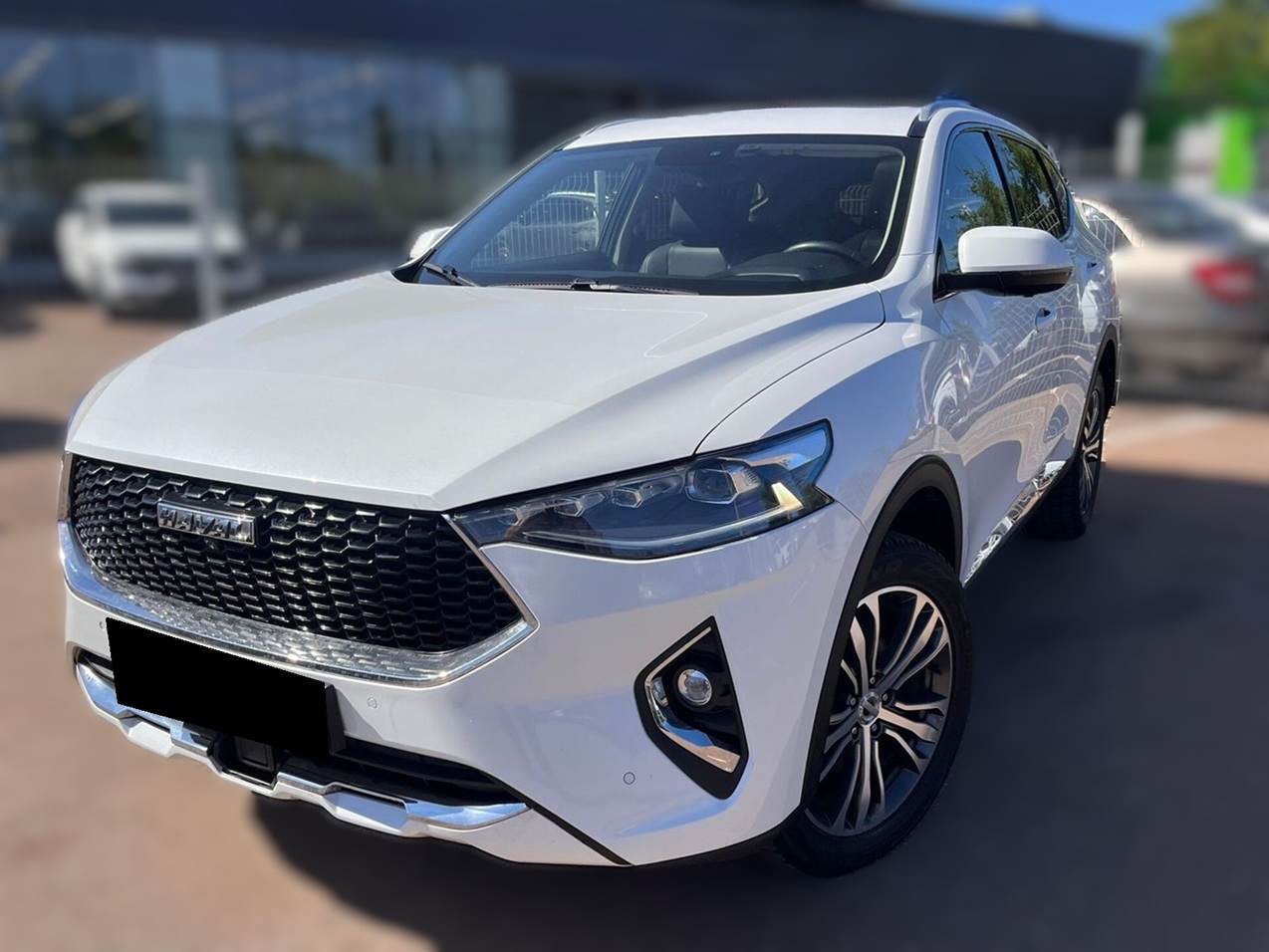 Haval F7 после замены топливного фильтра в автотехцентре