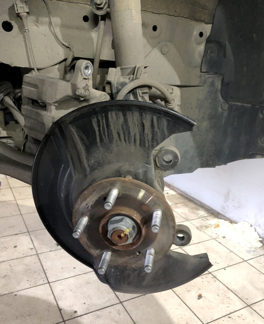 Замена тормозных дисков Haval F7