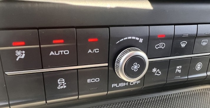 Работа климатической системы после заправки