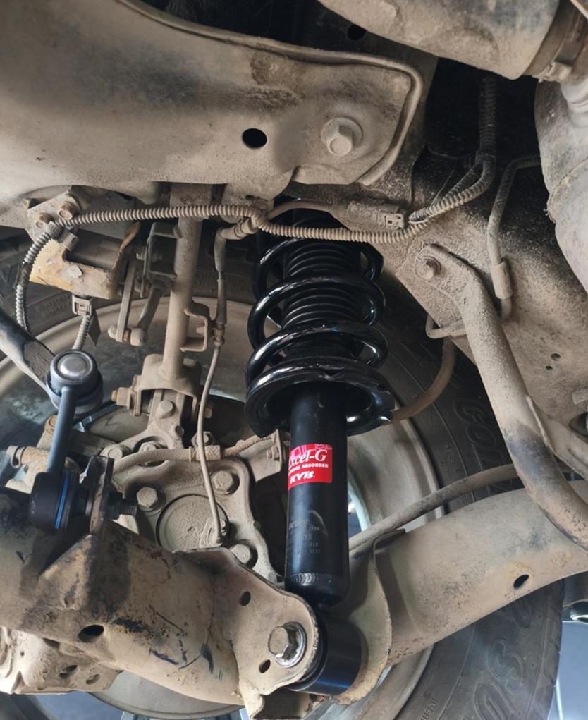Замена амортизаторов Haval H6