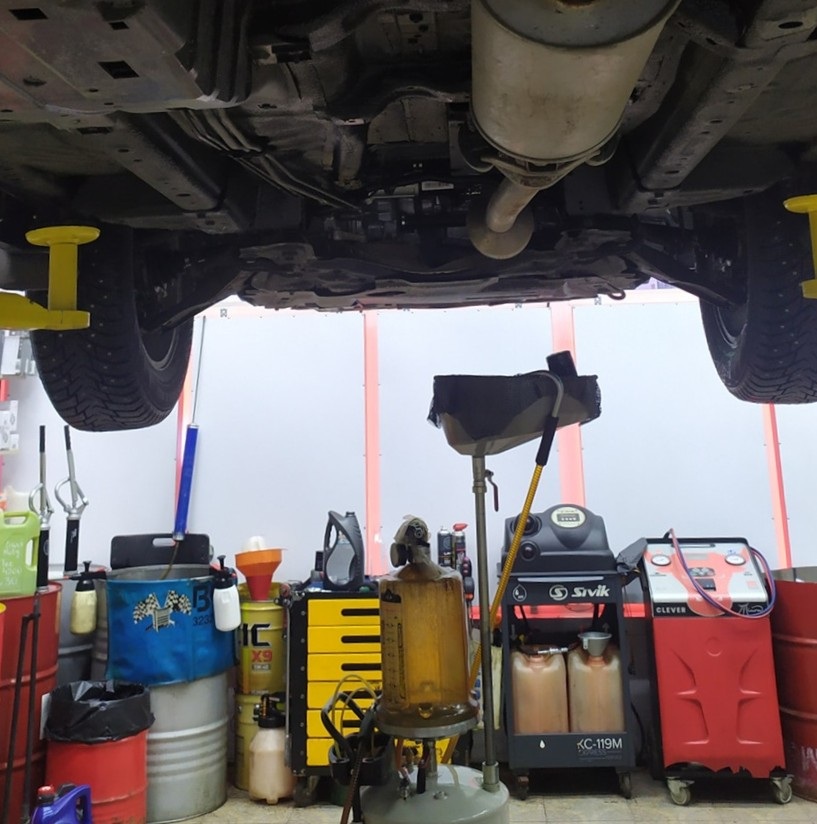 Замена масла в двигателе Haval H6