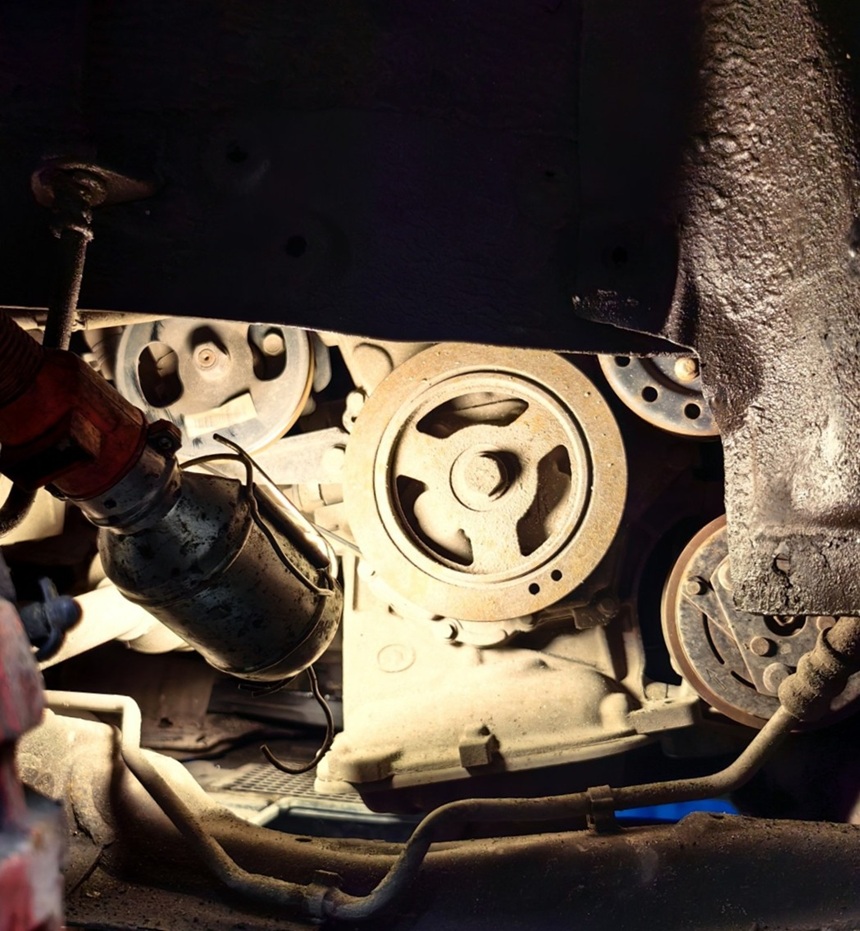 Замена приводного ремня Haval H6