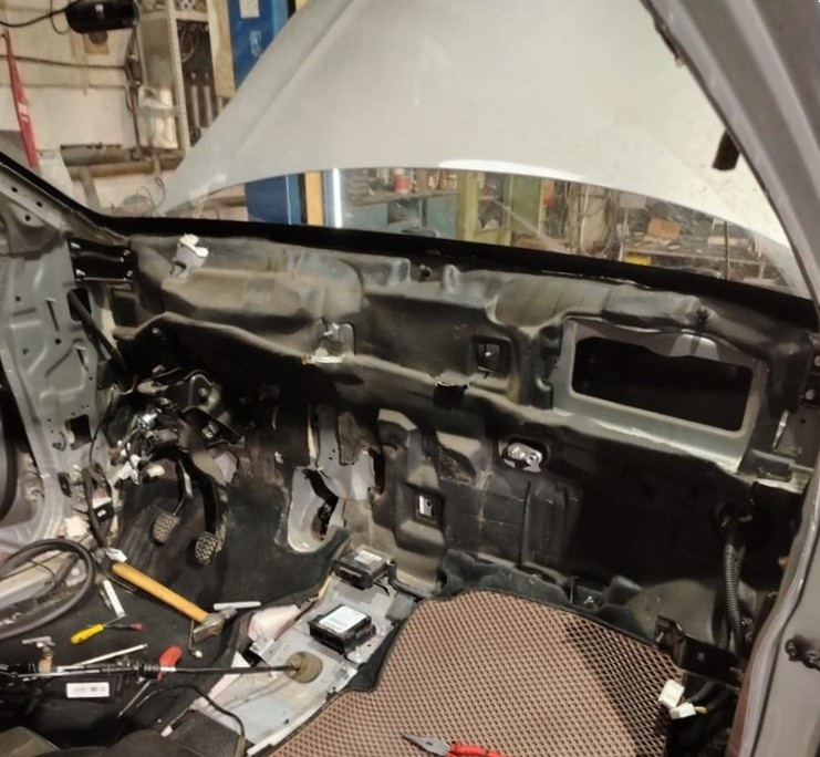 Замена радиатора печки Haval H6