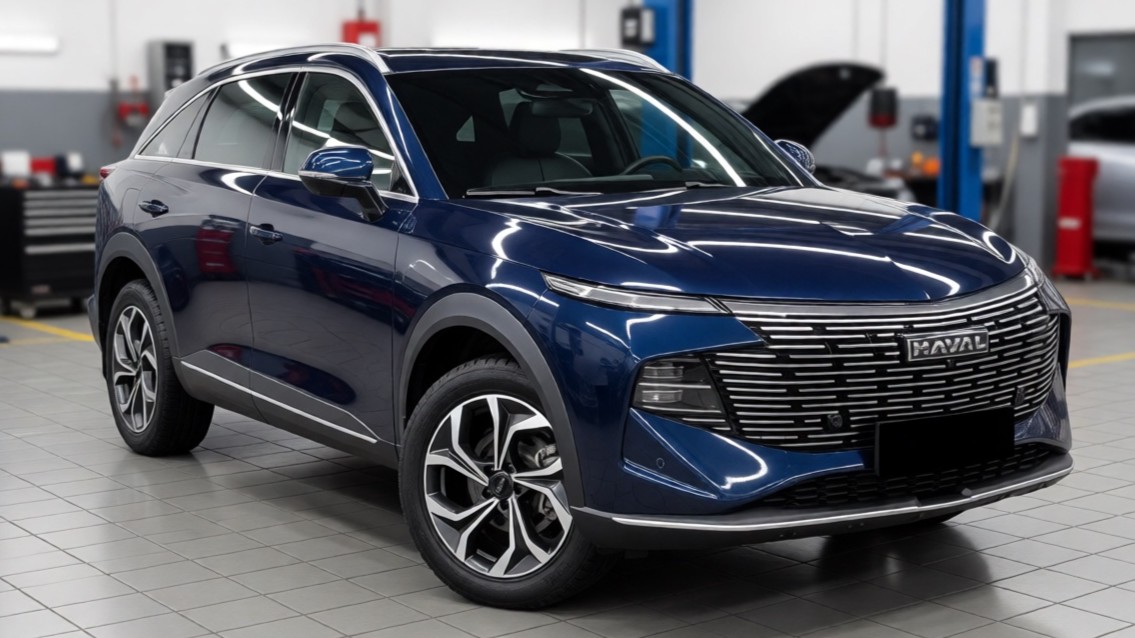 Haval F7 после диагностики в автотехцентре