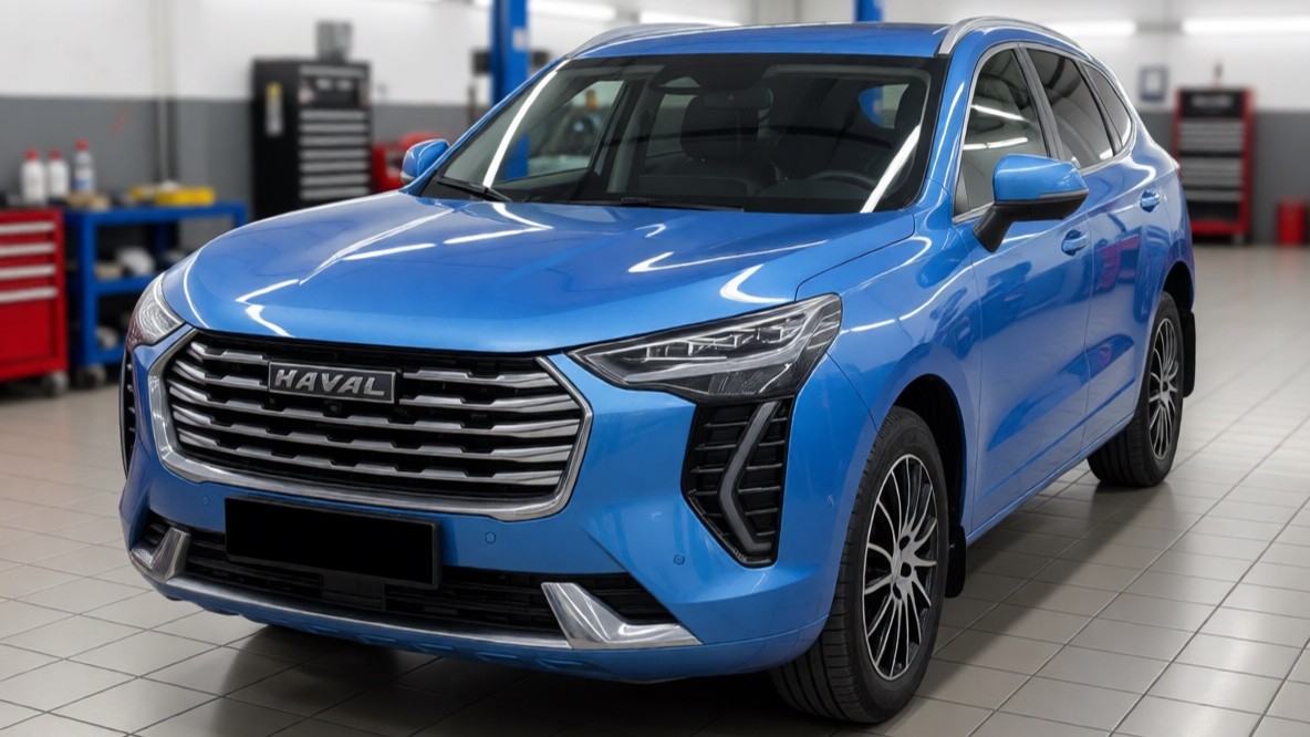 Haval Jolion после замены воздушного фильтра в автотехцентре