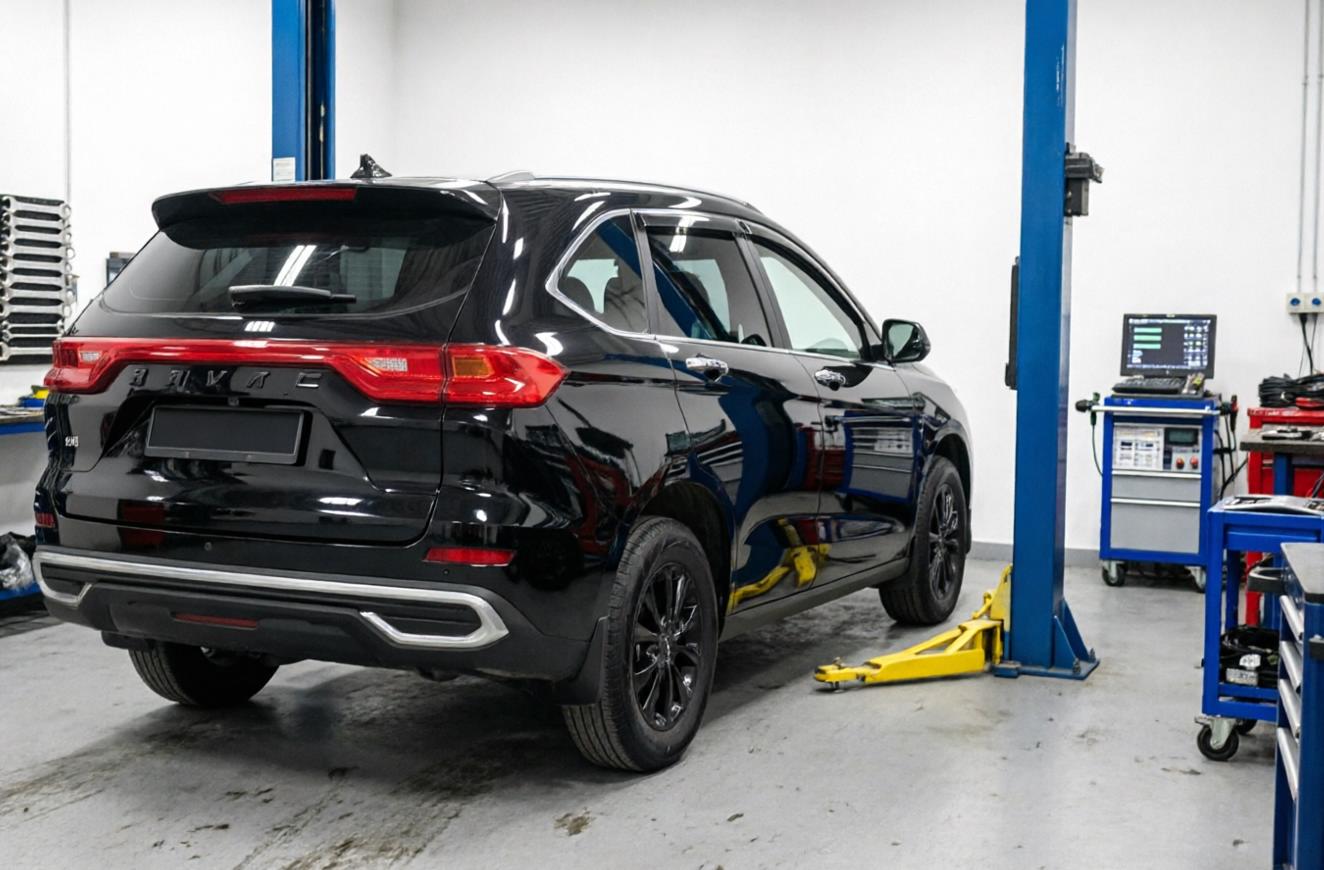 haval m6 на обслуживании в автотехцентре