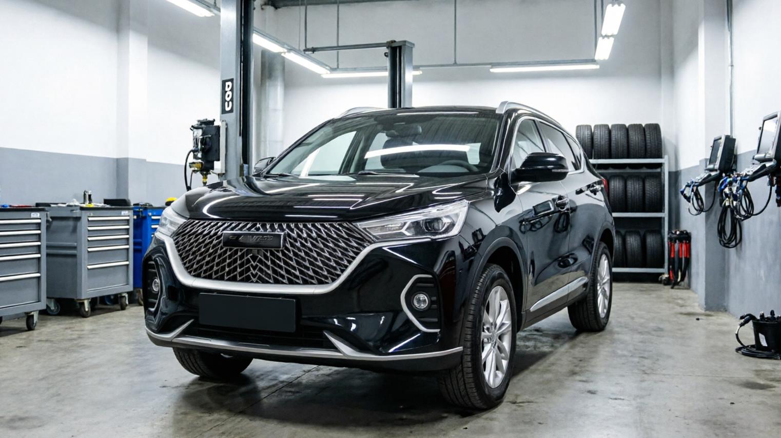 haval m6 в автосервисе на ремонте