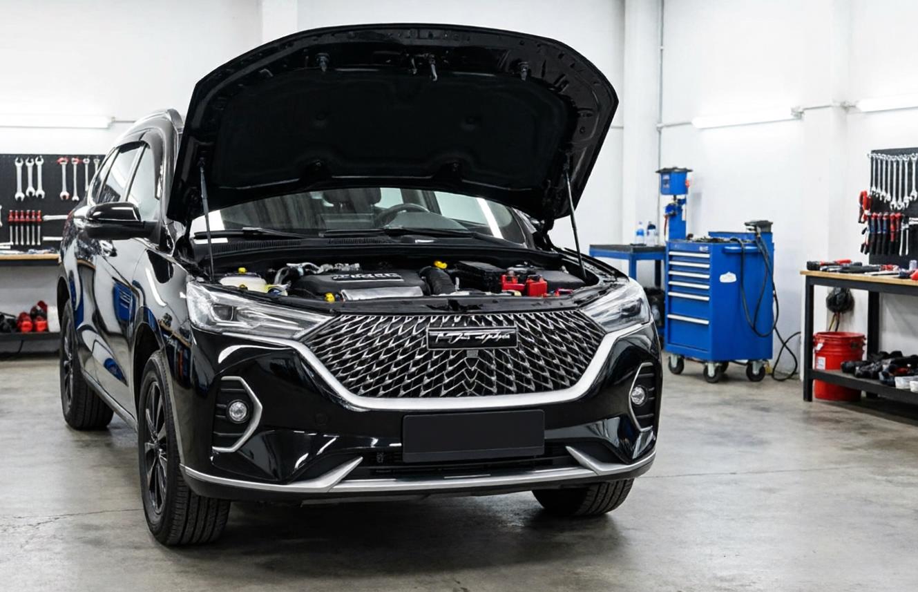 haval m6 в автосервисе на обслуживании