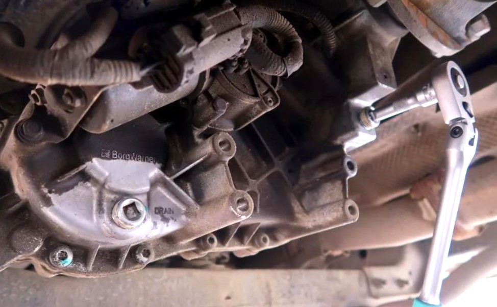 замена масла в раздатке Хавал