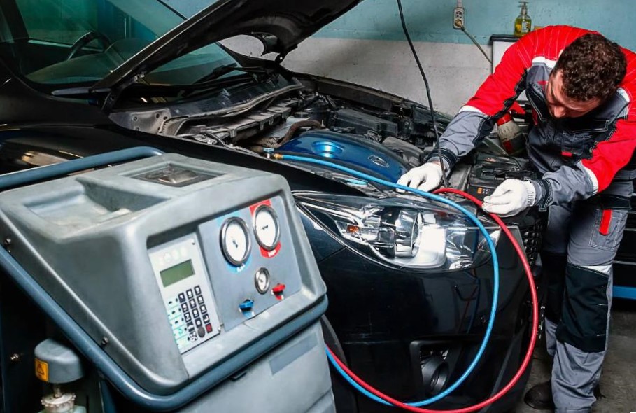 заправка автокондиционера